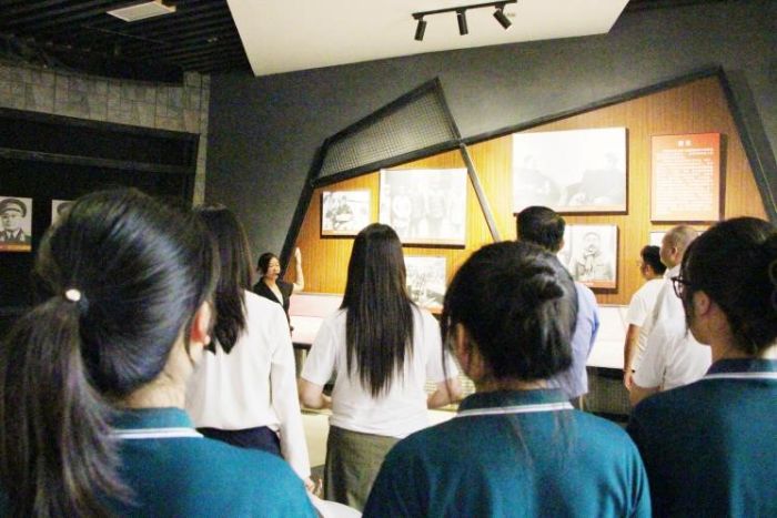 紅色基因育新人，心理思政護成長——淮師大團隊烈山行深化“三體共育”實踐