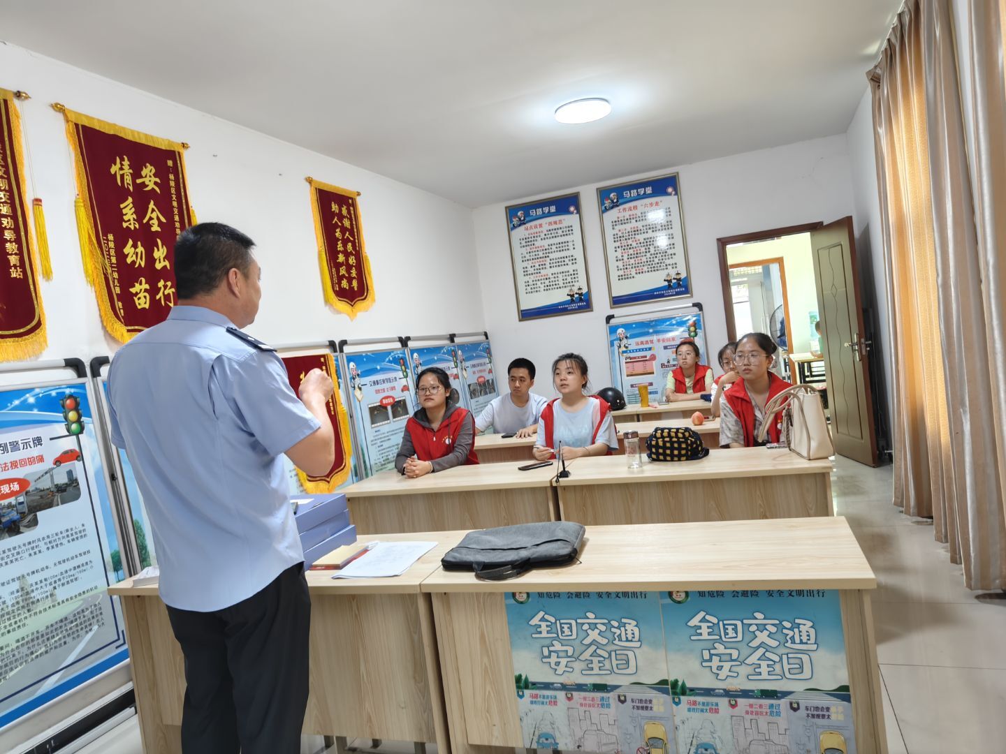 青春力量賦能交通治理，警校協同共筑平安楊陵