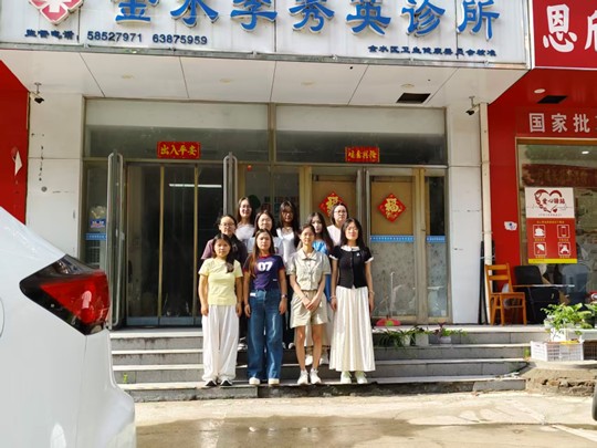 健康科普進社區 青春擔當展風采