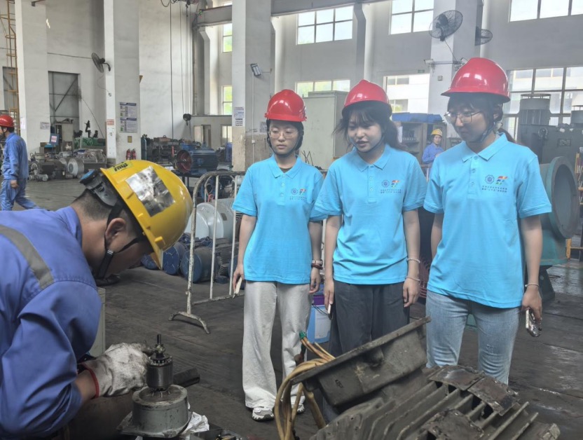 河海大學“企業家精神”調研團走進金星檢安公司對話董事長，點亮責任星火