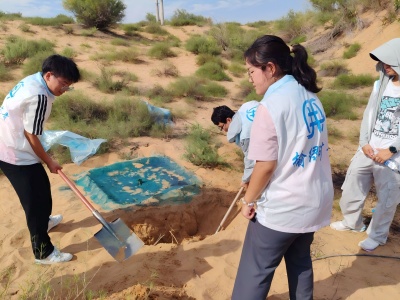 沙原育水脈，礦山鑄青綠——長安大學"青春繪綠礦"實踐隊征程回望