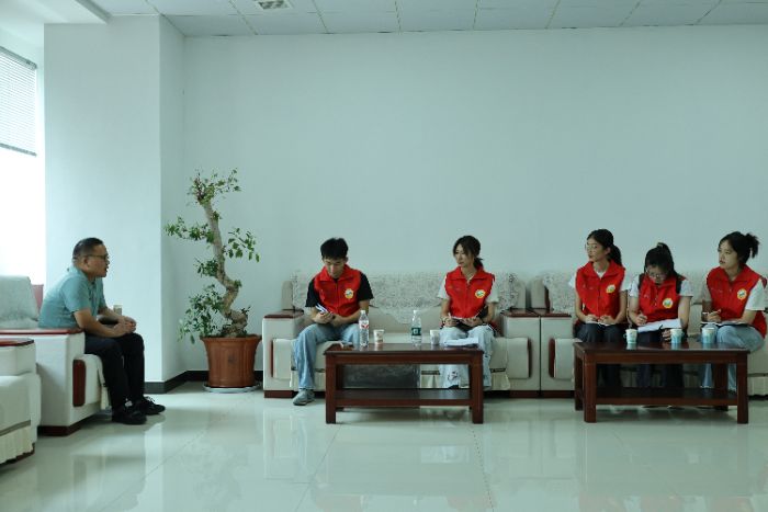 山東理工大學管理學院循“蒙”而行實踐團走訪平邑縣農業農村局——探尋鄉村發展新動能