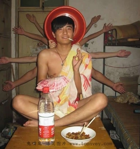 學生宿舍里的雷人事件，雷死你