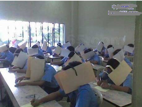 大學校園里的超牛逼防作弊方法