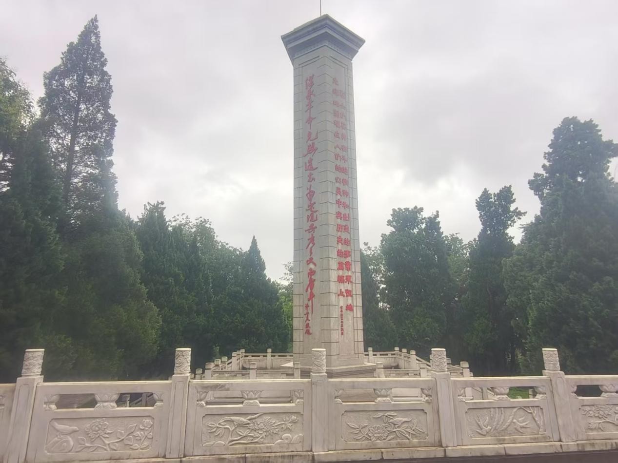 赴信陽開展“雨落陵園緬英魂 赤心永續(xù)踐擔當”實踐活動